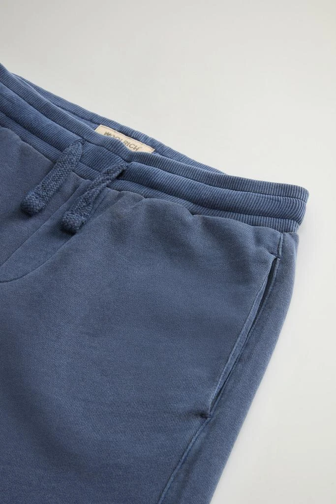 Woolrich Boys’ Garment-Dyed Pure Cotton Shorts - Boys - Blue 3