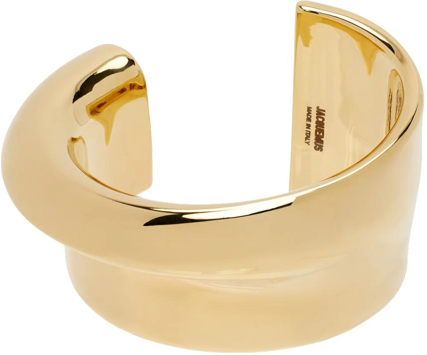 JACQUEMUS Gold 'Le bracelet J' Bracelet 1