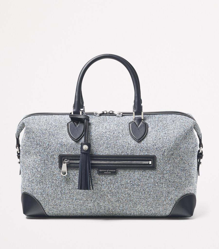 Aspinal of London Canvas-Leather Como Holdall