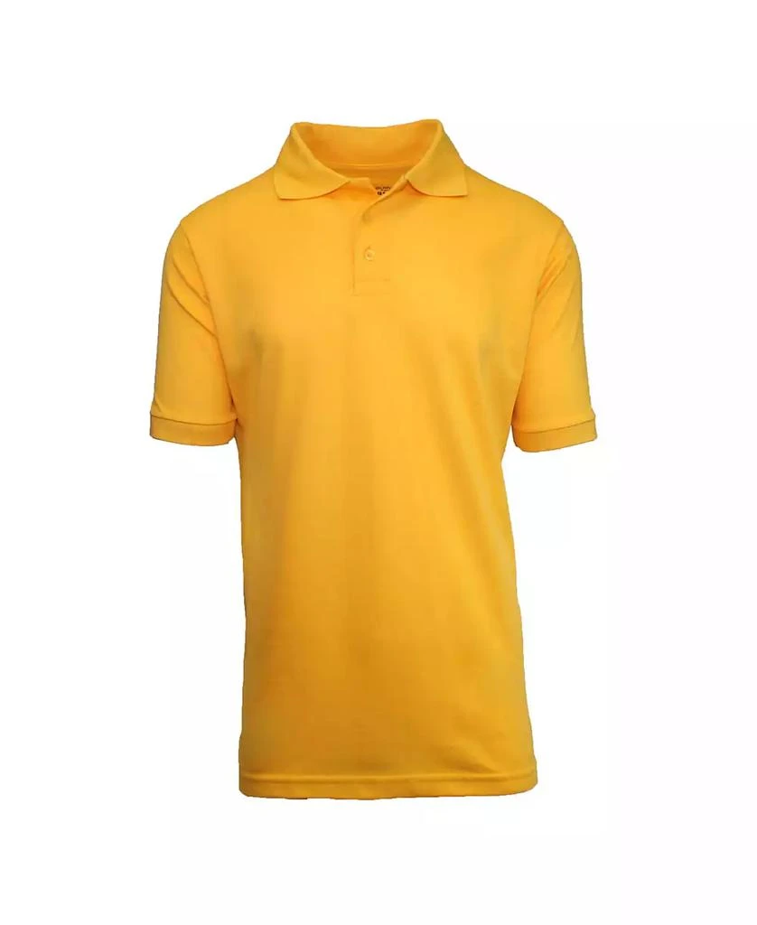 Galaxy By Harvic Men's Short Sleeve Pique Polo Shirts 4