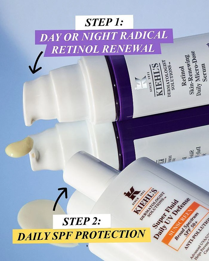 Kiehl's Retinol Skin-Renewing Daily Micro-Dose Serum 1 oz. 8