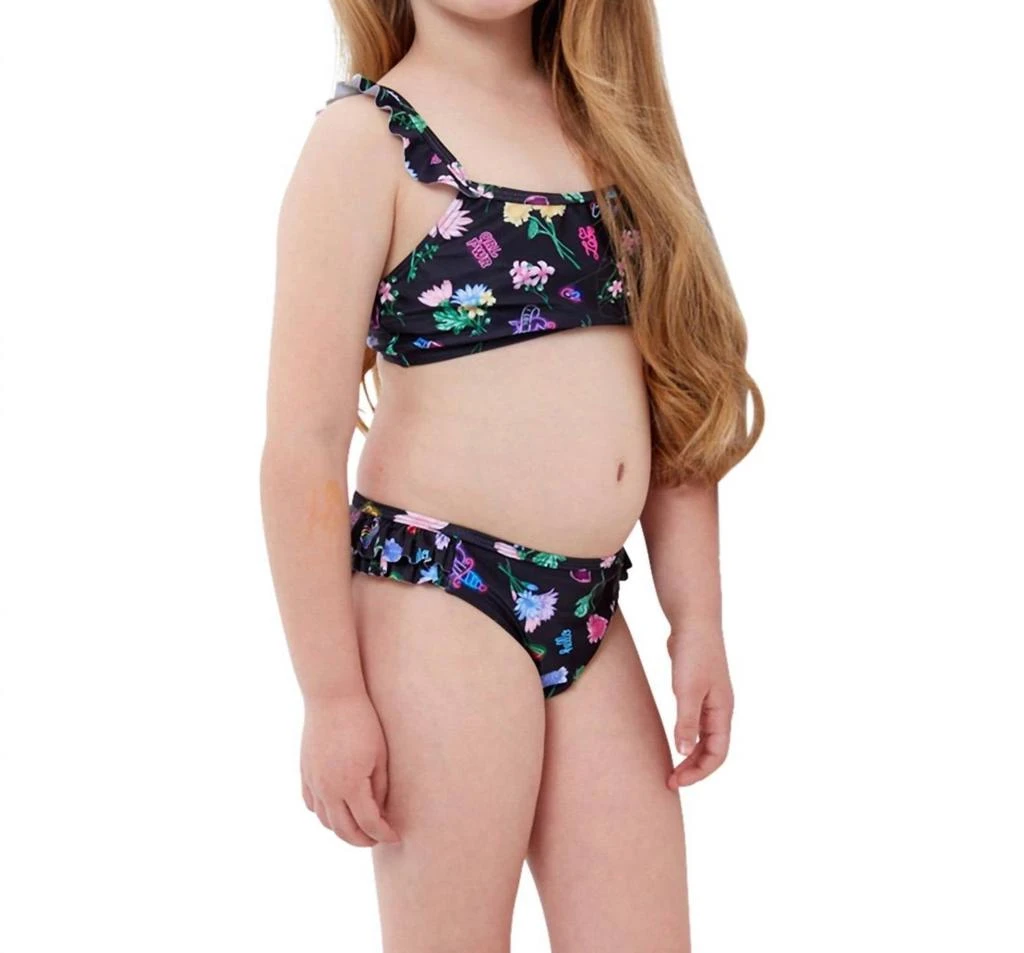 Gottex Girls Ruffle Bralette Bikini Top with Matching Bikini Bottom 3