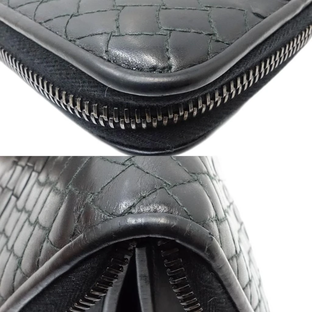 Bottega Veneta Intrecciato Leather Long Wallet (Bi-Fold) (Pre-Owned) 5