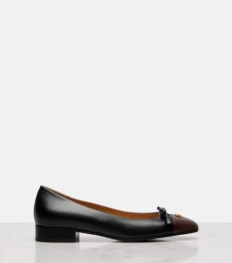 Valentino Valet Du Roi leather ballet flats 4