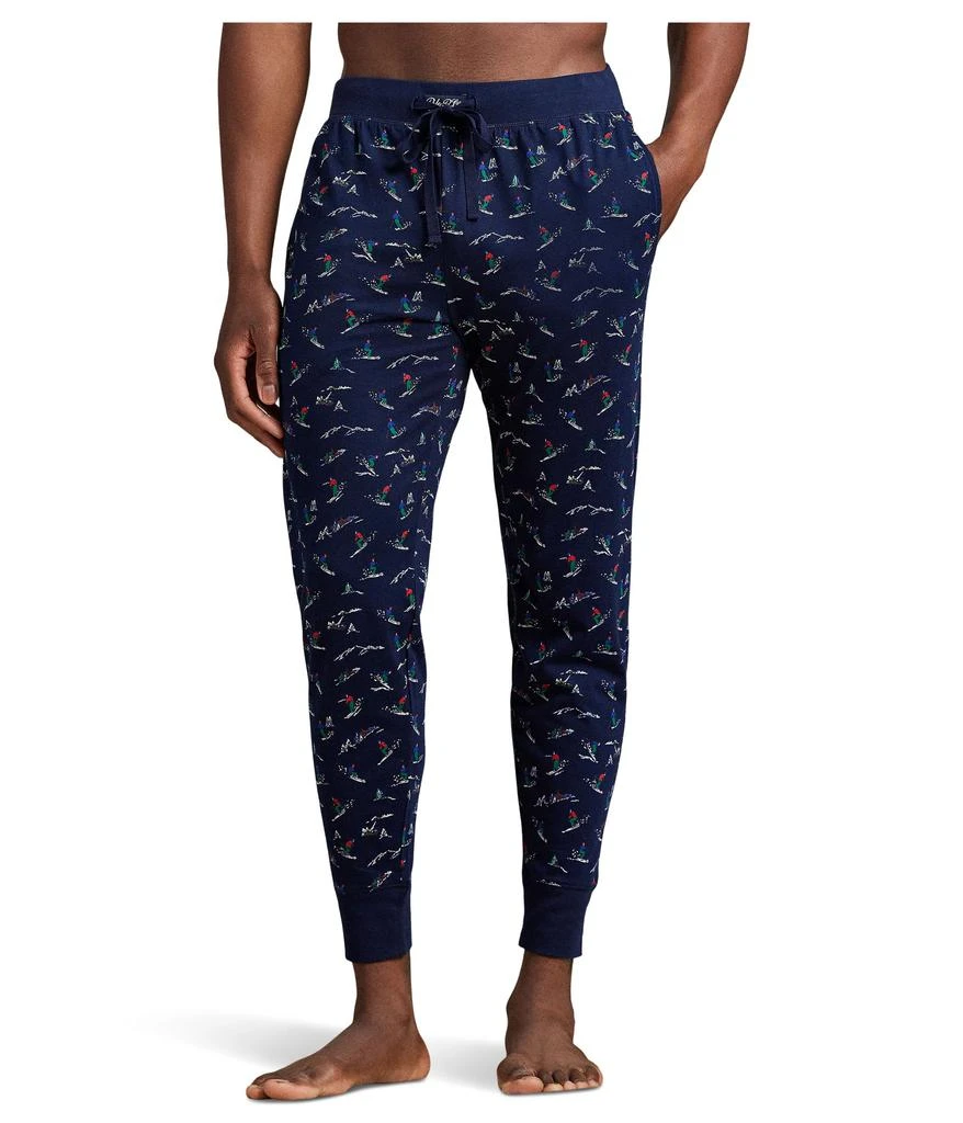 Ralph Lauren Knit Long Sleeve Crew & Pajama Jogger Set 3