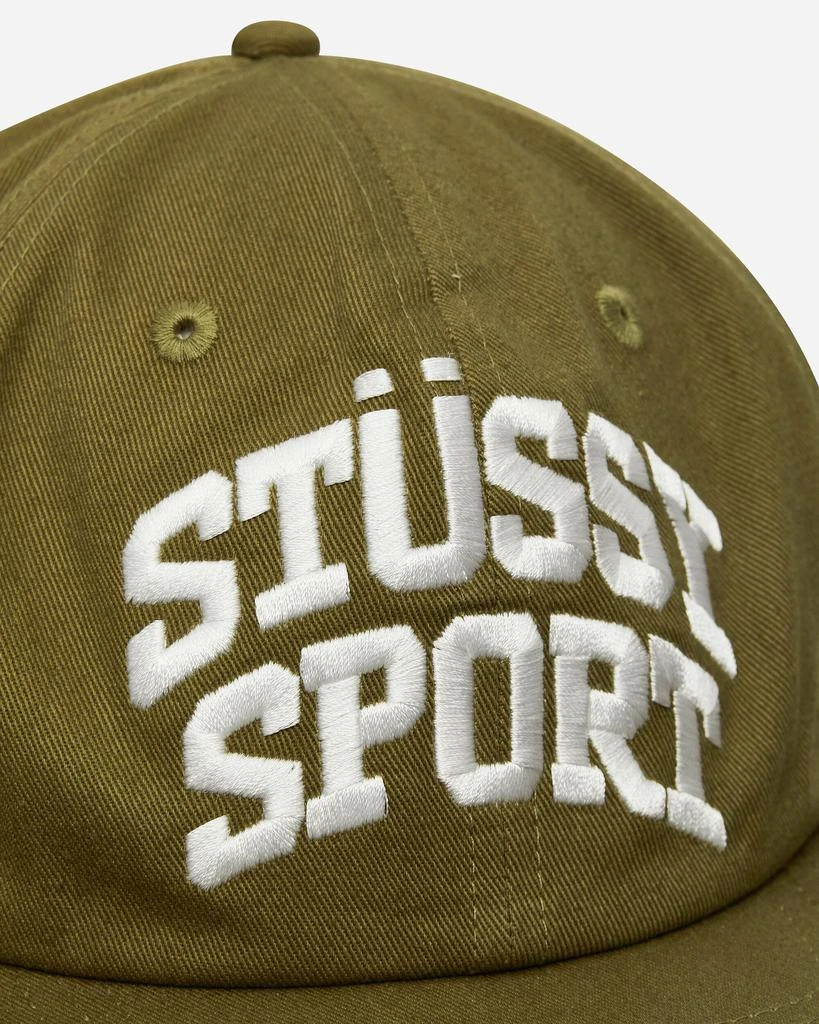 STUSSY Sport Snapback Cap Seaweed 6