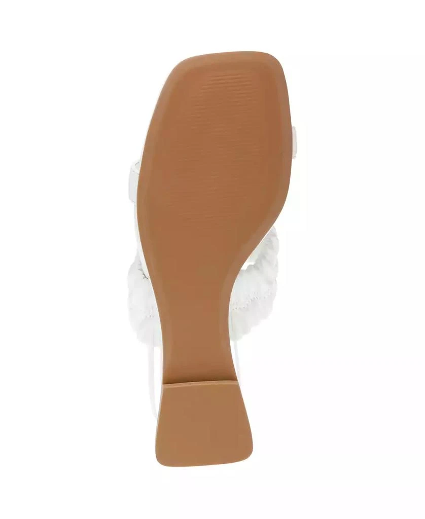 Anne Klein Women's Galle Square Toe Wedge Sandals 5