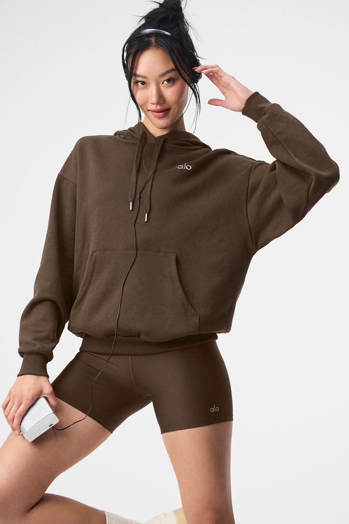 Alo Accolade Hoodie - Espresso