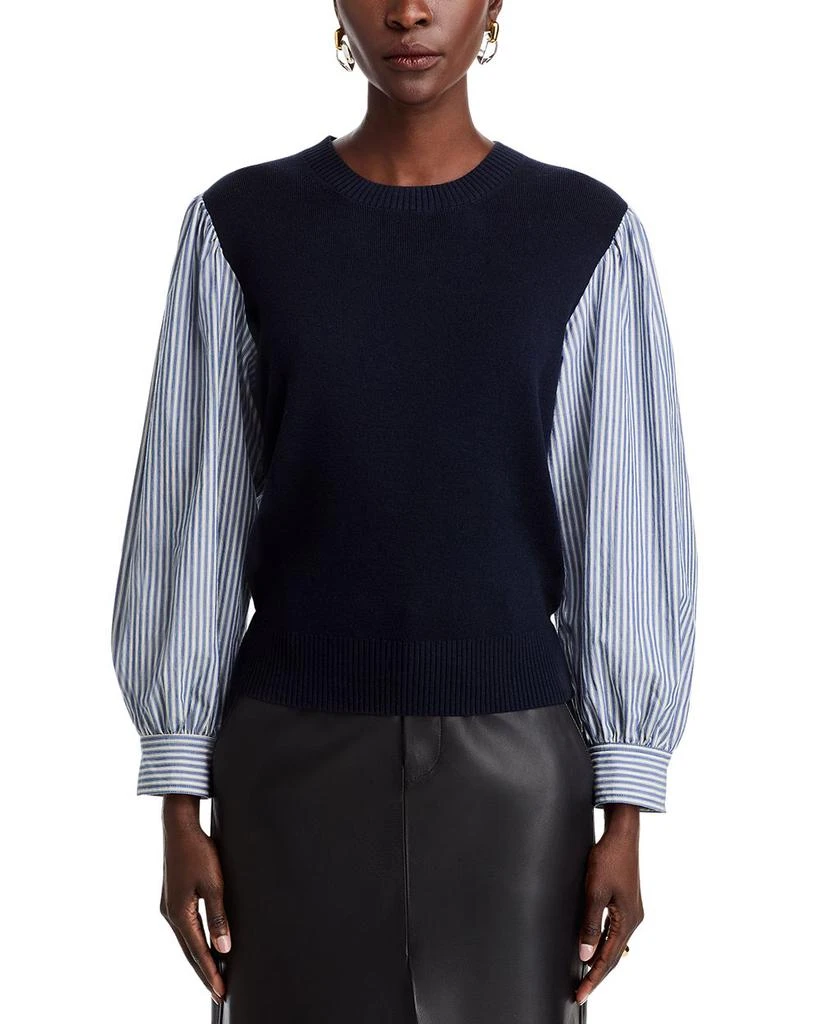 VANESSA BRUNO Elektra Layered Look Sweater 6