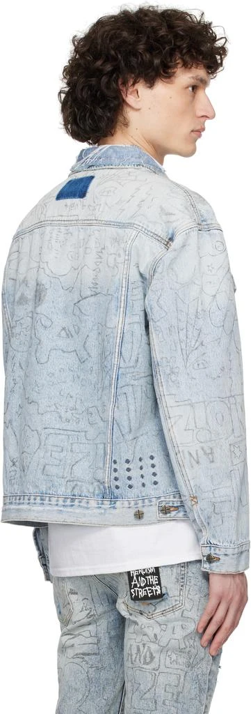 Ksubi Blue Oh G Denim Jacket 3