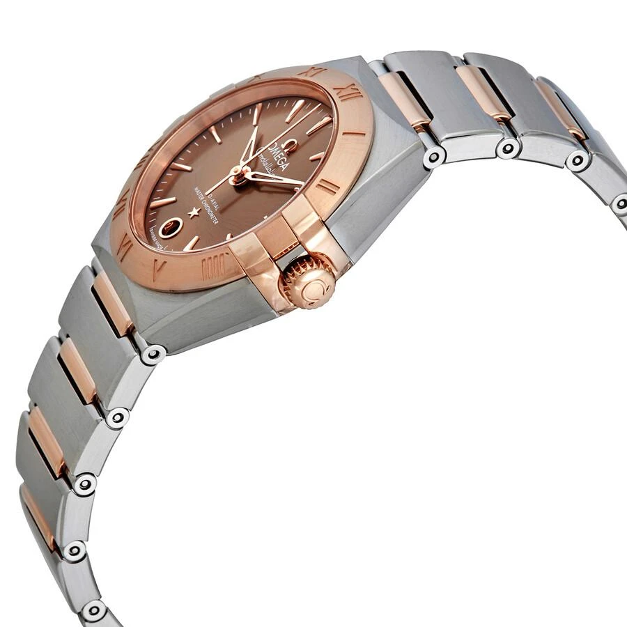 Omega Constellation Automatic Chronometer Brown Dial Ladies Watch 131.20.29.20.13.001 2