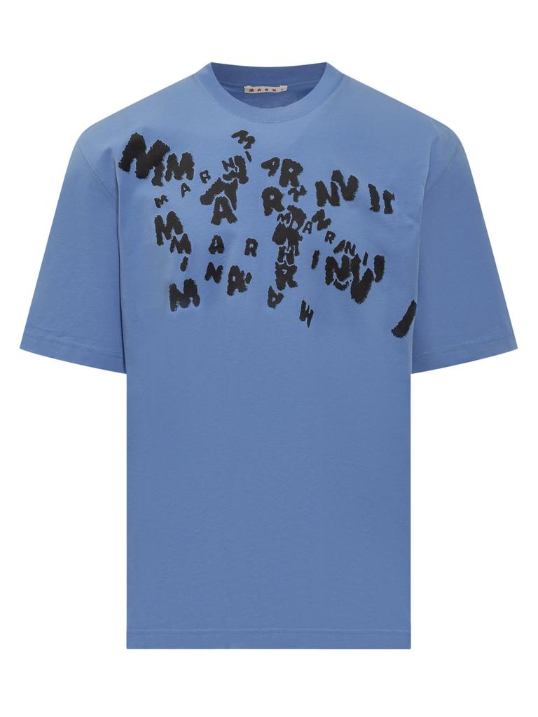 【MARNI】Printed Caos Logo スウェット Neutral Grey Marni Caos T-Shirt – THELUXESHOPPER