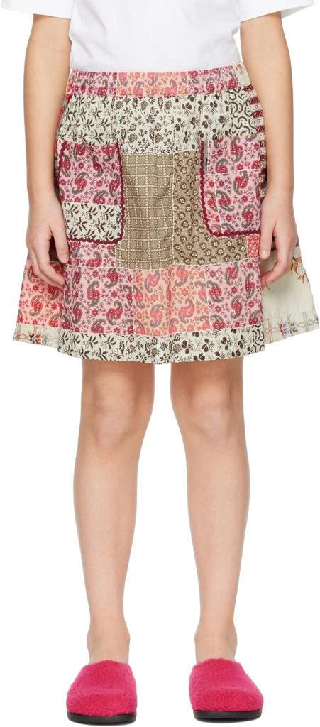 SEA NY Kids Multicolor Panna Patchwork Skirt