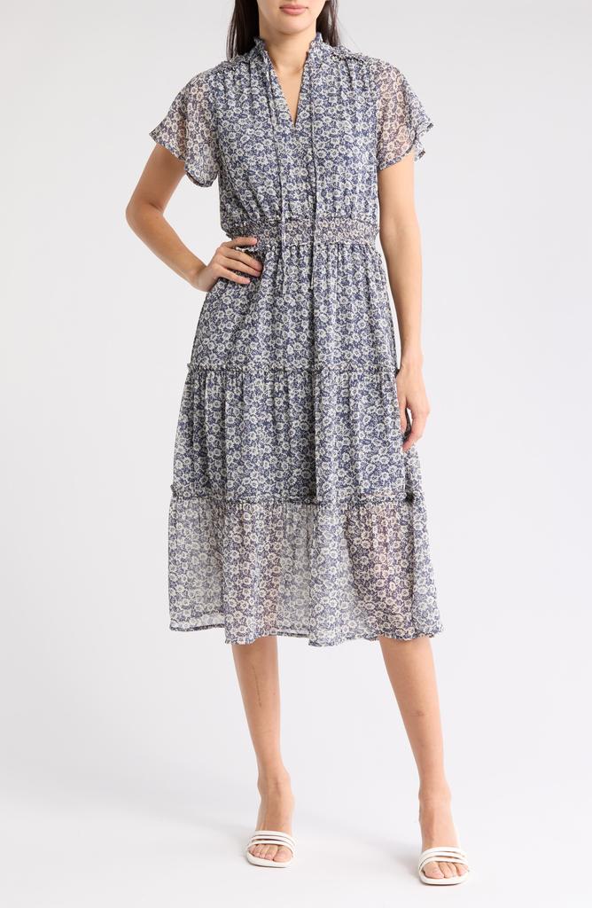Melrose and Market Tiered Midi Dress