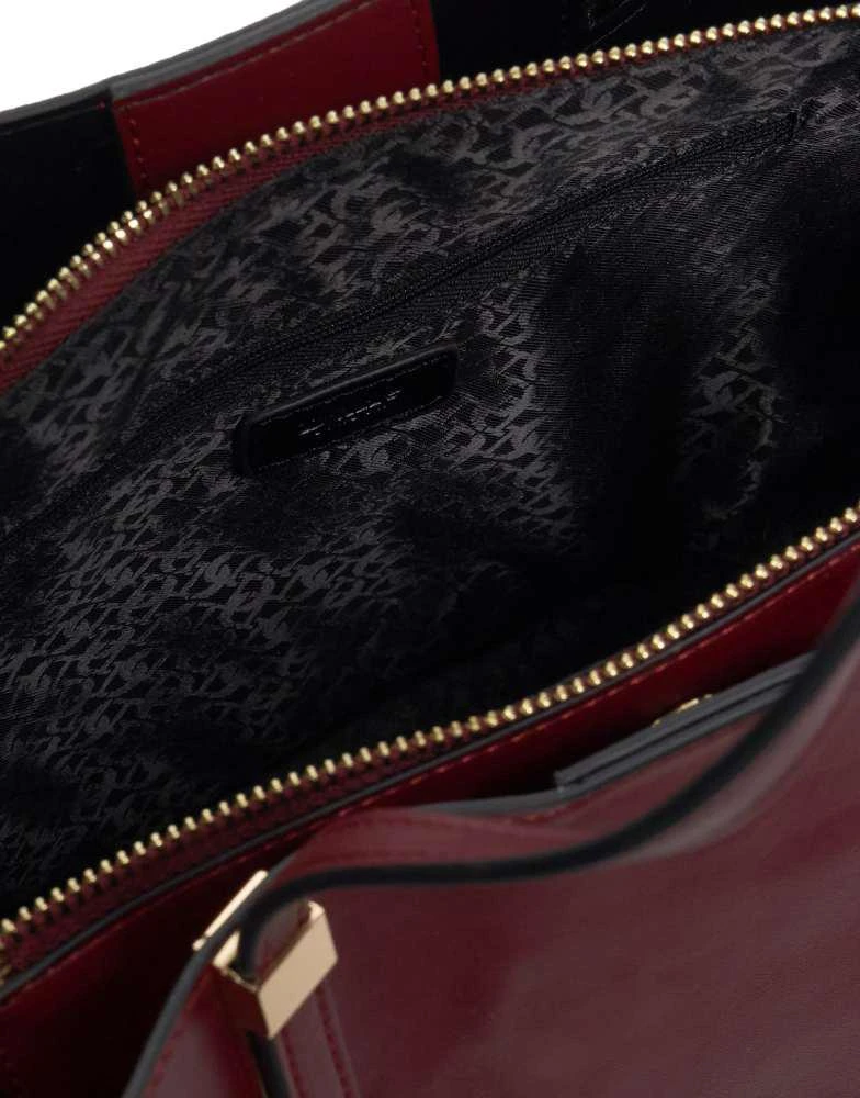DUNE London Dune London Dorry tote bag in berry 4