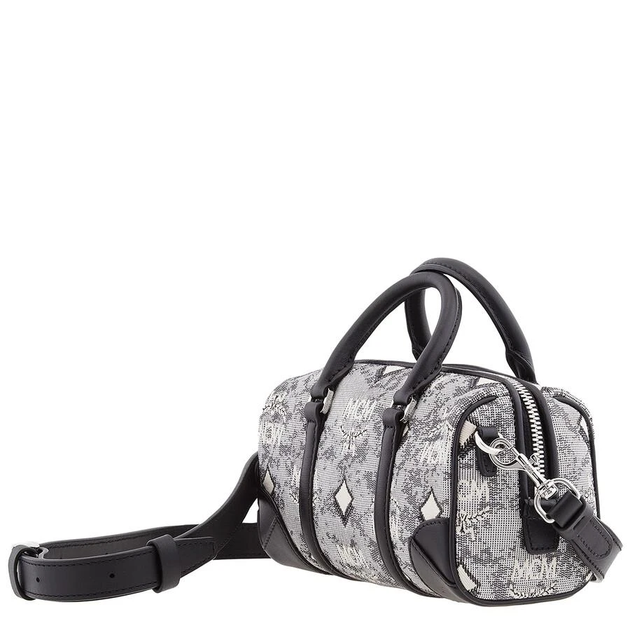 MCM Vintage Jacquard Monogram Boston Bag 3