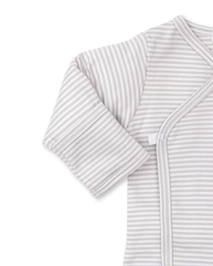 Kissy Kissy Unisex Cotton Striped Shirt and Footed Pants Set - Baby 3