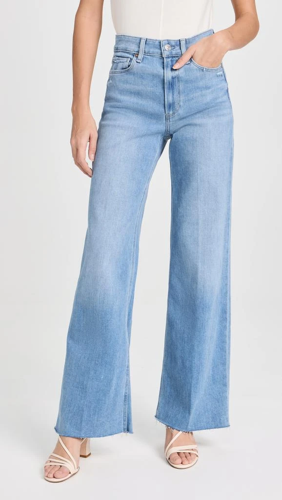 Paige Anessa 31" Jeans with Raw Hem 1