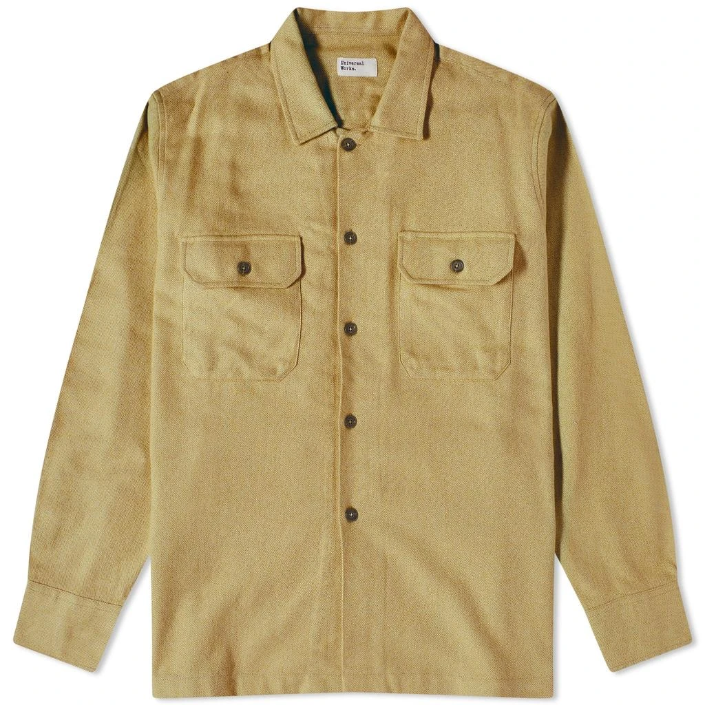 Universal Works Universal Works Soft Flannel Utility Overshirt 1