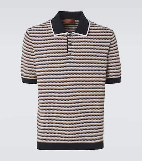 Missoni Zigzag cotton polo shirt 1