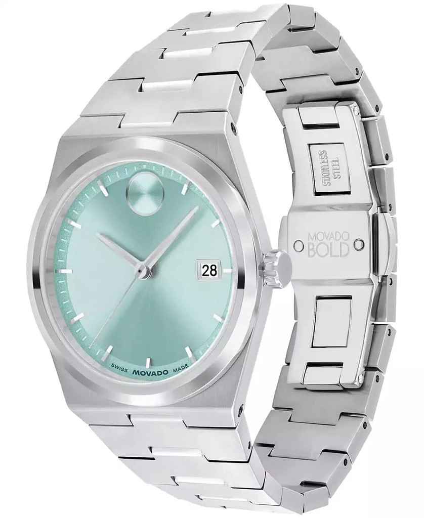 Movado Women's Bold Quest Swiss Quartz Stainless Steel Watch 35mm 2