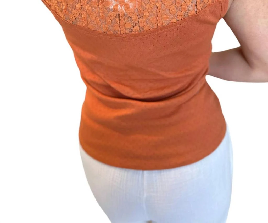 Miss Me Miss Me - Butterfly Ribbed Tank 2