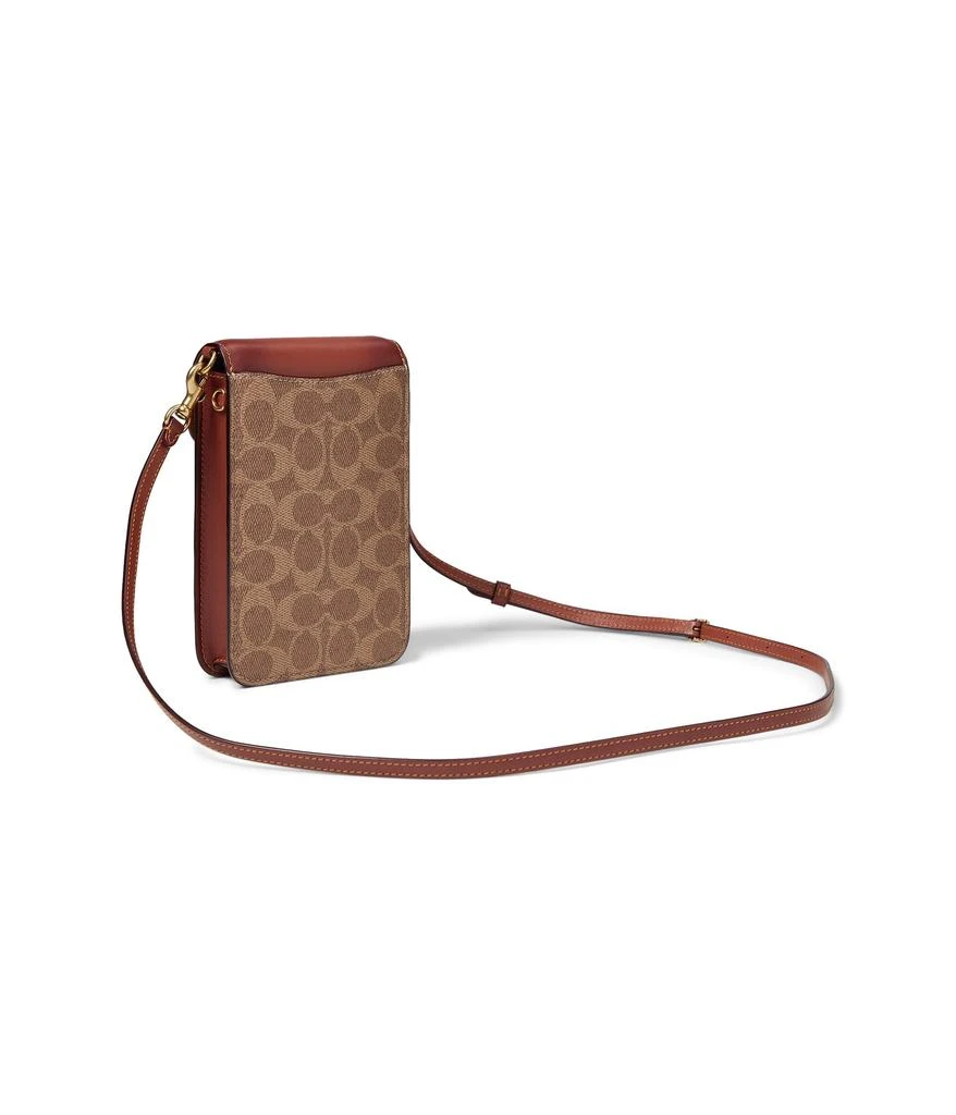 COACH Coated Canvas Signature Phone Crossbody 2