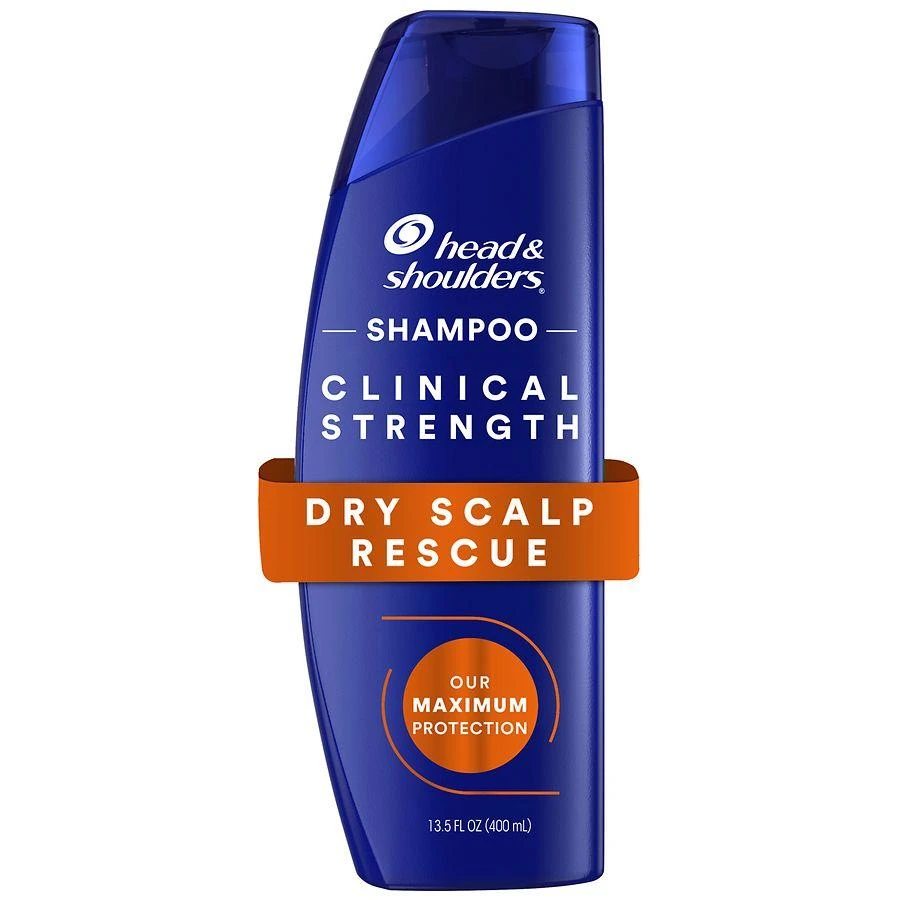 Head & Shoulders Clinical Strength Dry Scalp Rescue Shampoo, for Stubborn Dandruff 1