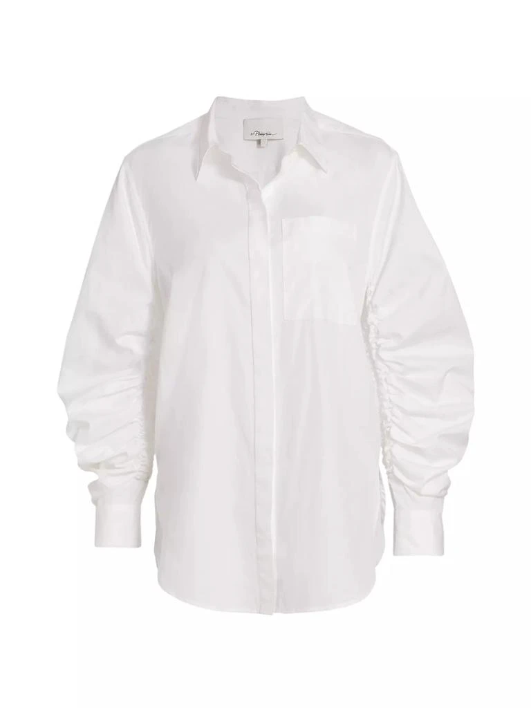 3.1 Phillip Lim Gathered Sleeve Blouse 1