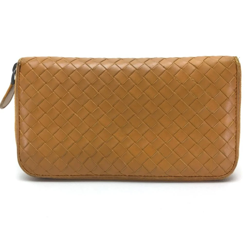 Bottega Veneta Leather Long Wallet (Bi-Fold) (Pre-Owned) 2