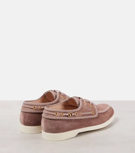 Valentino Palm Avenue suede boat shoes 2
