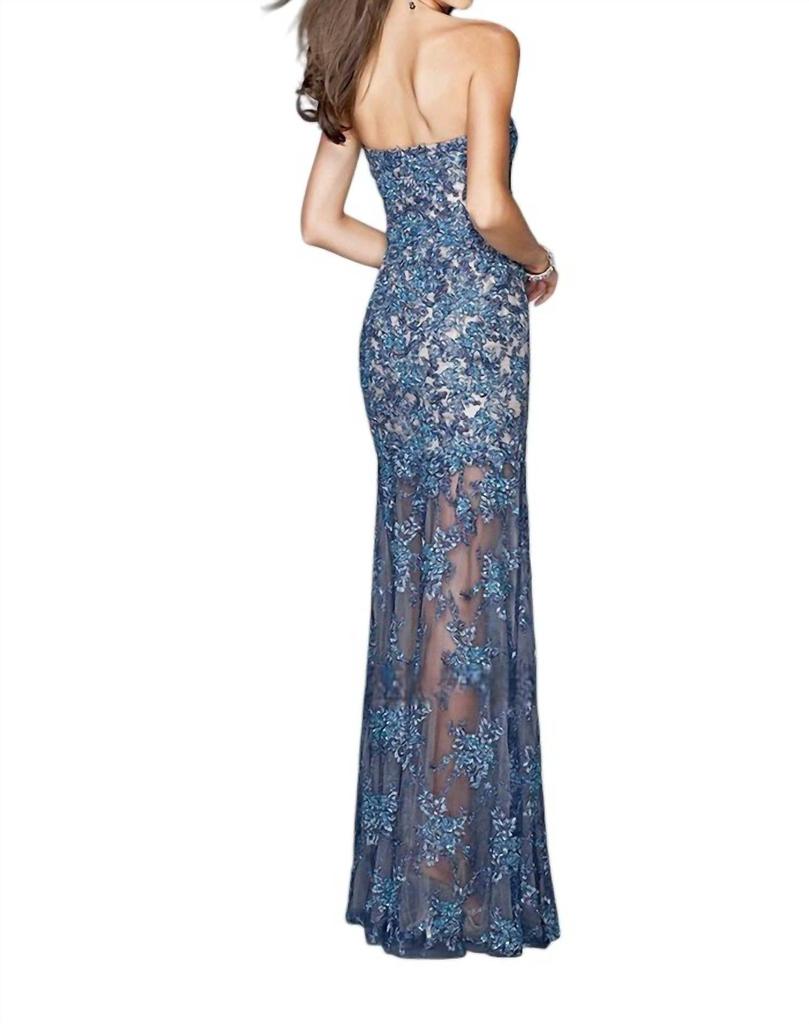 La Femme La Femme - LONG SHEATH DRESS