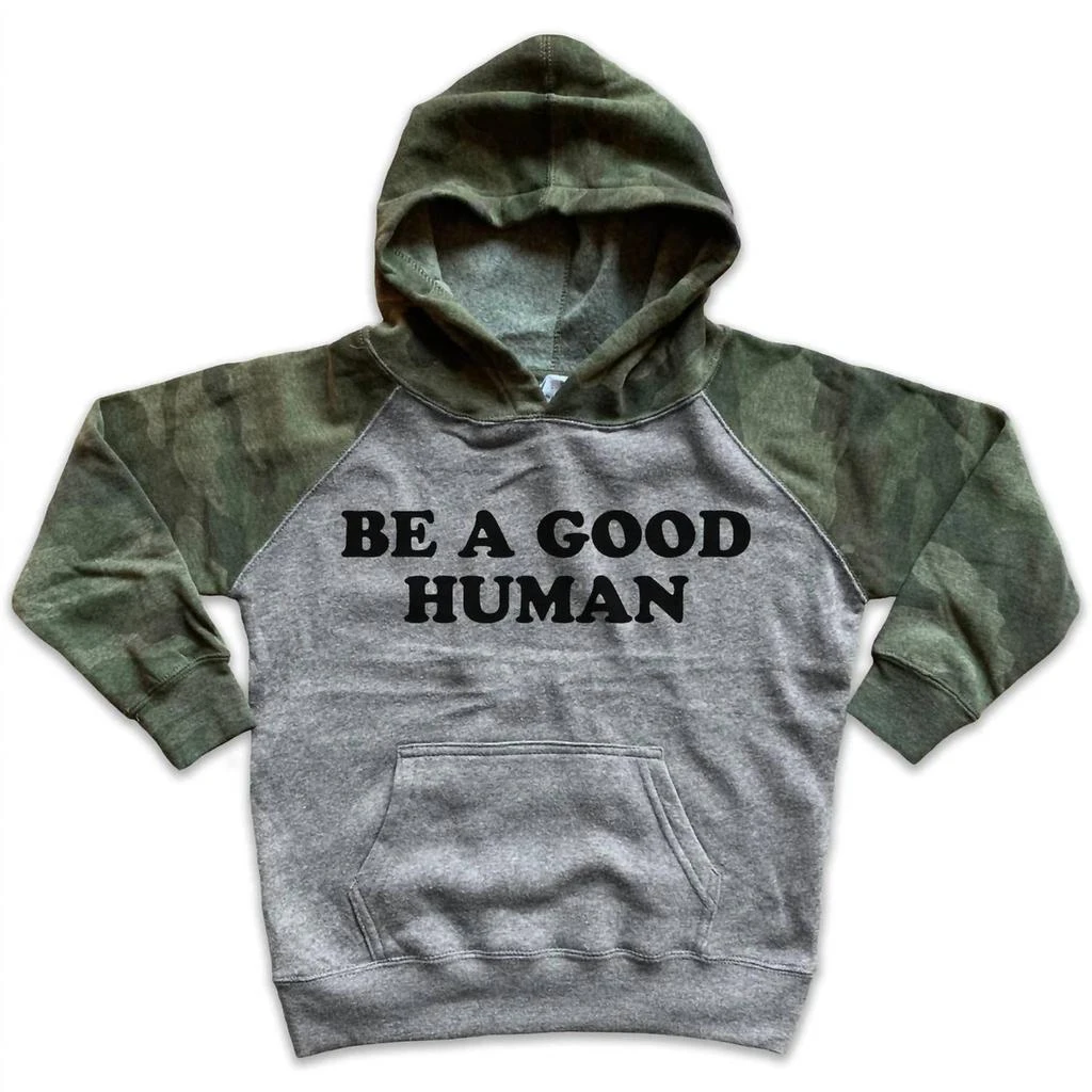 Rivet Apparel Co. Rivet Apparel Co. - Kids Be a Good Human Hoodie 1
