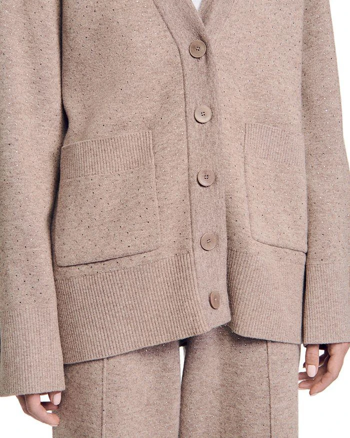 Sandro Vaddy Embellished Cardigan 4