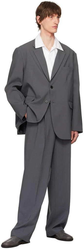 The Frankie Shop Gray Beo Blazer 4