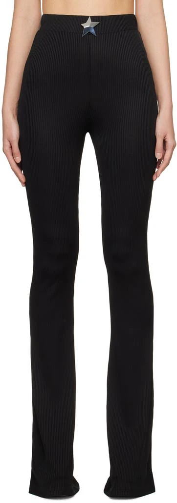AREA Black Star Stud Trousers 1