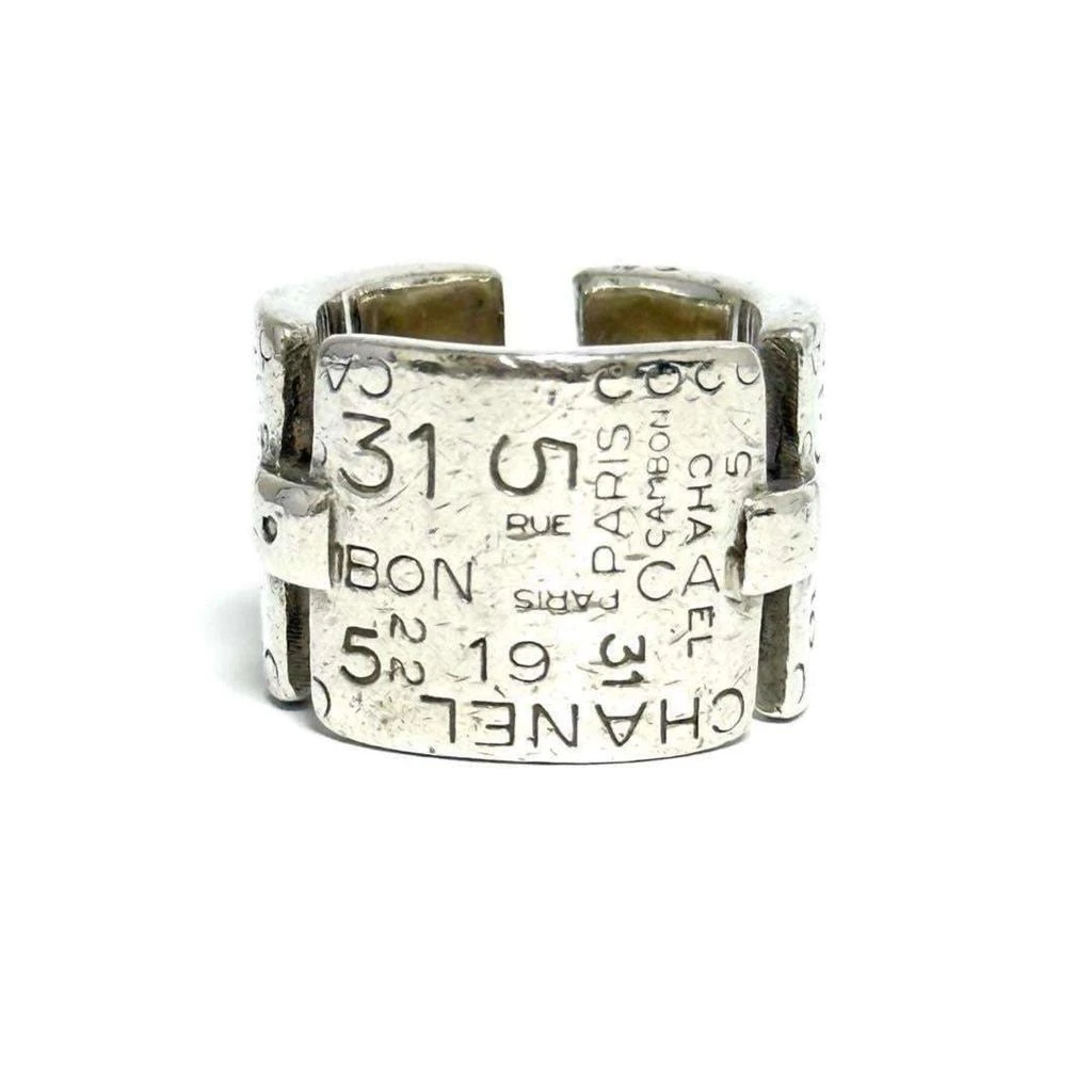 Chanel 925 Band Ring (Pre-Owned)