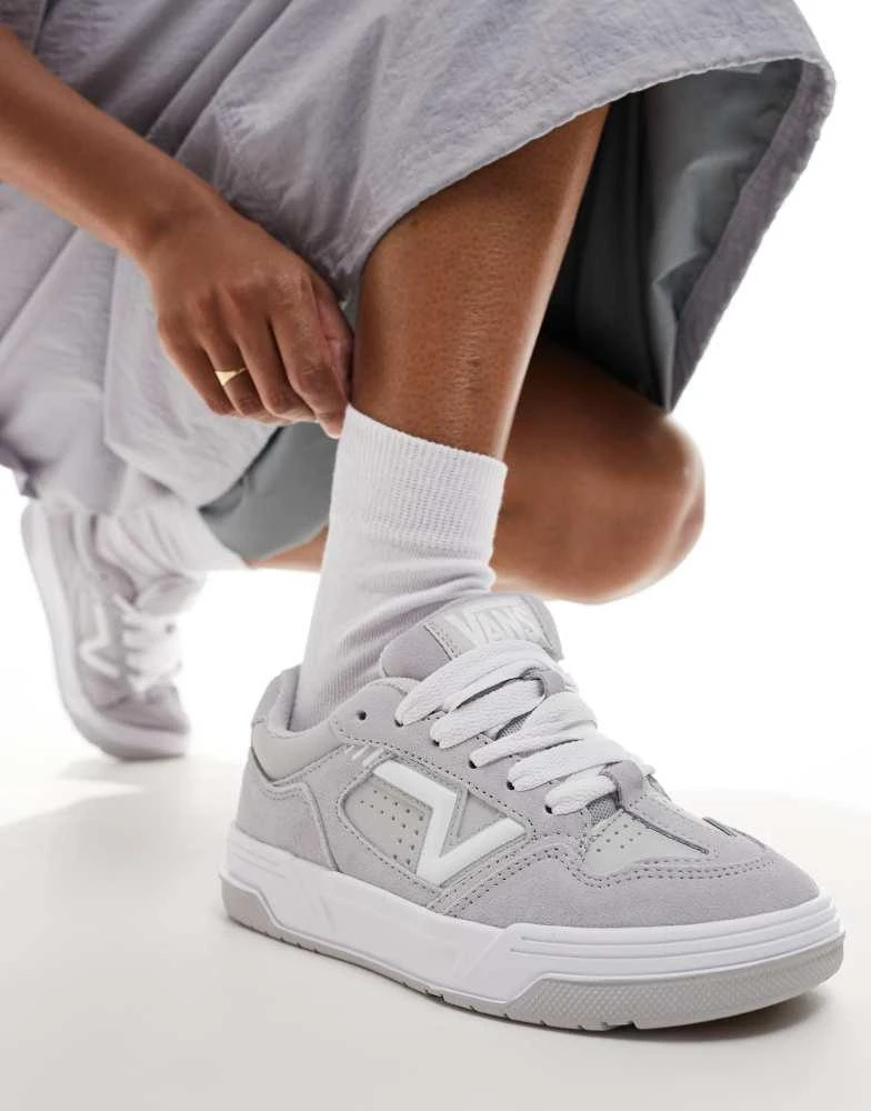 Vans Vans upland chunky suede trainers in grey 1