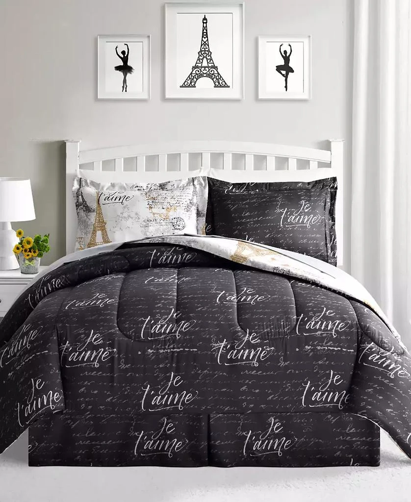 Fairfield Square Collection Paris Gold Reversible 8 Pc. Comforter Sets, Exclusively at Macy’s 2