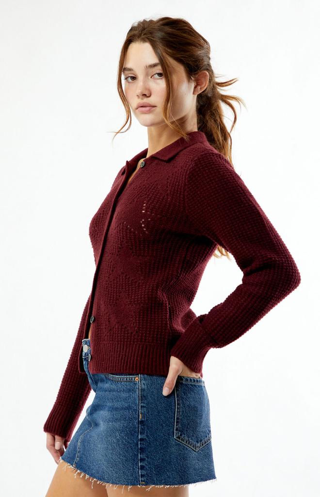 Obey Fortune Polo Cardigan