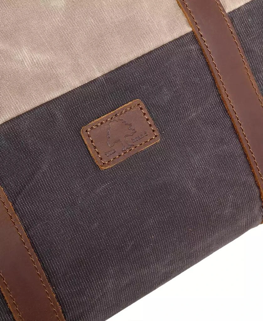 TSD BRAND Stone Creek Waxed Canvas Tote Bag 7