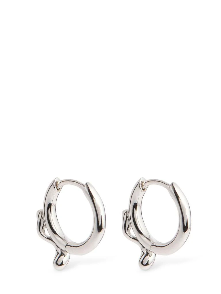 Maria Black Ramen Sho Huggie Earrings 1