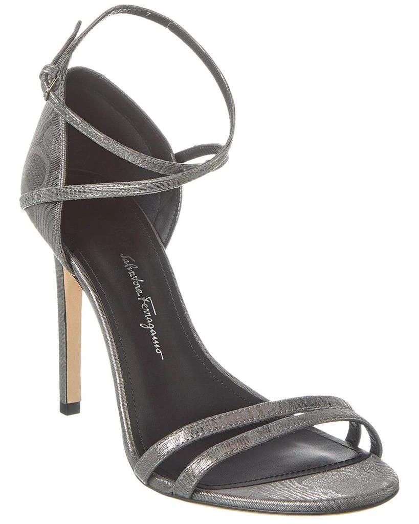 Salvatore Ferragamo Ferragamo Ines X5mor Suede Sandal 1