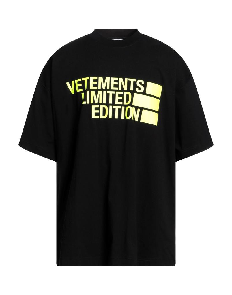 Vetements Yellow 'My Name Is Vetements' T-Shirt - T-Shirts