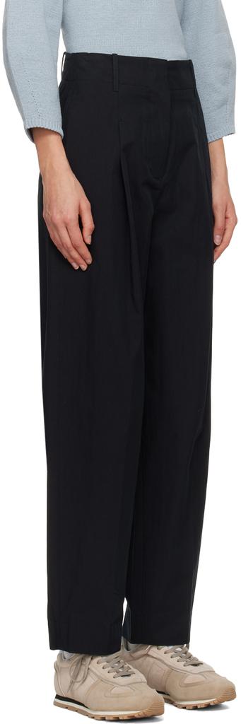 Nothing Written Navy Mailo Trousers