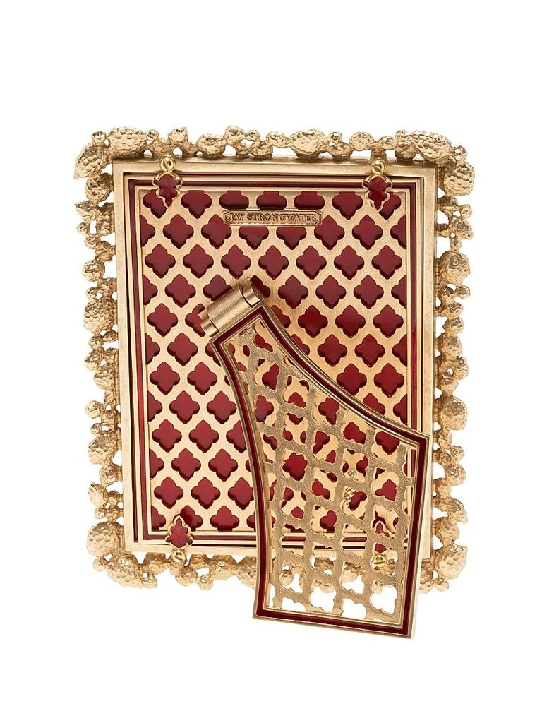 Jay Strongwater Leslie Bejeweled 5'' X 7'' Frame 3