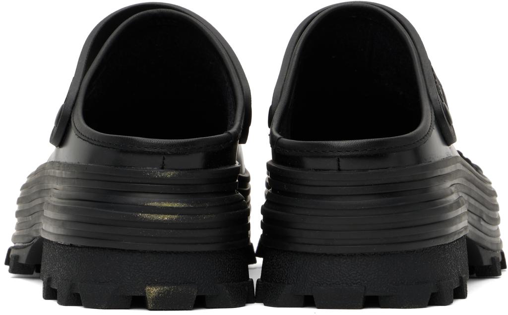 CAMPERLAB Black Traktori Clogs
