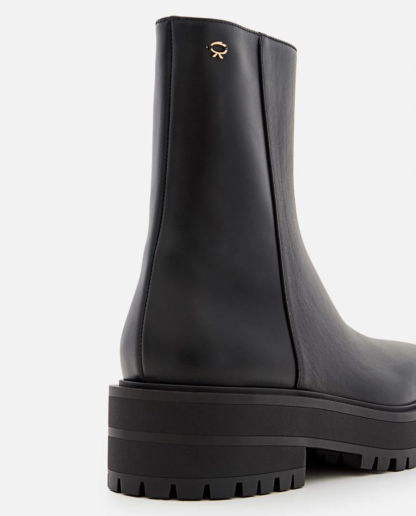 Gianvito Rossi Leather Combat Boots 2