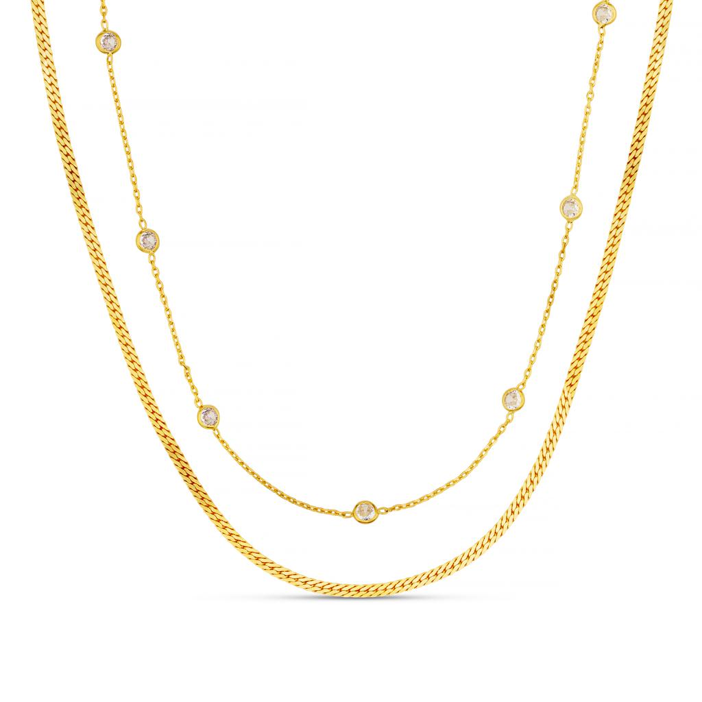 Orelia London Stationed Crystal 
Snake 2