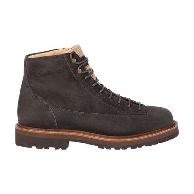 【関税＆送料込み】Brunello Cucinelli Suede Leather Boots BRUNELLO CUCINELLI Size 7 Brown Two Toned Suede Leather